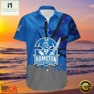 NCAA Hampton Pirates Hawaiian Shirt For Men Women