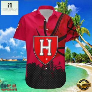 NCAA Harvard Crimson Hawaiian Shirt For Men Women