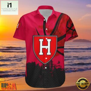 NCAA Harvard Crimson Hawaiian Shirt For Men Women