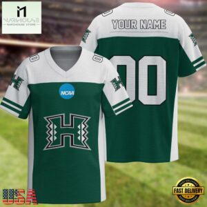 NCAA Hawaii Rainbow Warriors Sport Team New Season Personalized Football Jersey