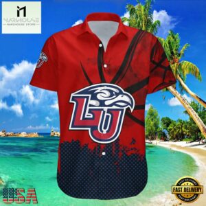 NCAA Liberty Flames Hawaiian Shirt For Men Women