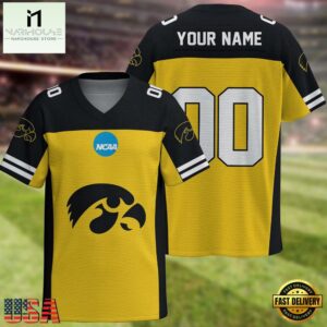 NCAA lowa State Cyclones Sport Team New Season Personalized Football Jersey