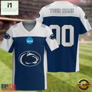 NCAA Penn State Nittany Lions Sport Team New Season Personalized Football Jersey