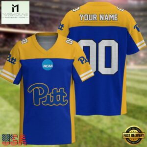 NCAA Pittsburgh Panthers Sport Team New Season Personalized Football Jersey