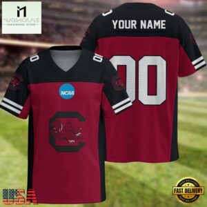 NCAA South Carolina Gamecocks Sport Team New Season Personalized Football Jersey