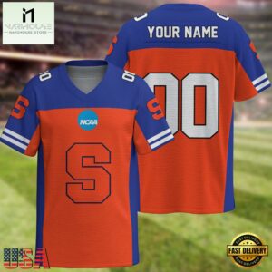 NCAA Syracuse Orange Sport Team New Season Personalized Football Jersey