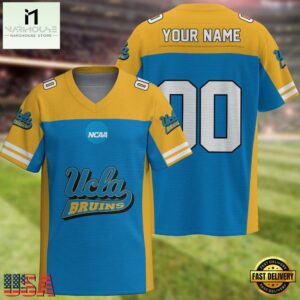 NCAA UCLA Bruins Sport Team New Season Personalized Football Jersey