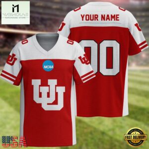NCAA Utah Utes Sport Team New Season Personalized Football Jersey