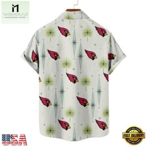 NFL Arizona Cardinals Football Team Logo Funny Aloha Hawaiian Shirt