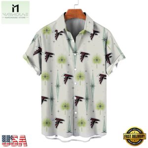 NFL Atlanta Falcons Football Team Logo Funny Aloha Hawaiian Shirt
