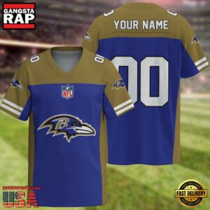 NFL Baltimore Ravens New Logo 2025 Custom Football Jersey