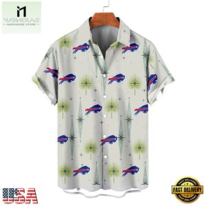 NFL Buffalo Bills Football Team Logo Funny Aloha Hawaiian Shirt