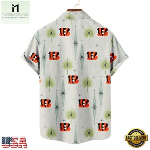 NFL Cincinnati Bengals Football Team Logo Funny Aloha Hawaiian Shirt