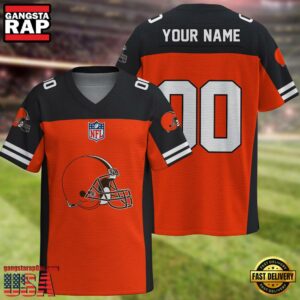 NFL Cleveland Browns New Logo 2025 Custom Football Jersey