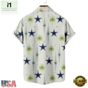 NFL Dallas Cowboys Football Team Logo Funny Aloha Hawaiian Shirt