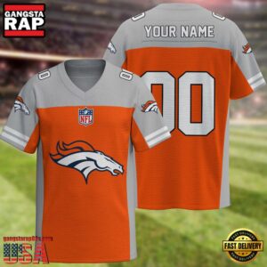 NFL Denver Broncos New Logo 2025 Custom Football Jersey