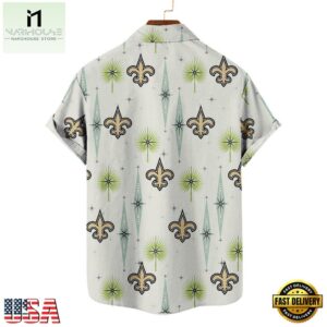 NFL New Orleans Saints Football Team Logo Funny Aloha Hawaiian Shirt