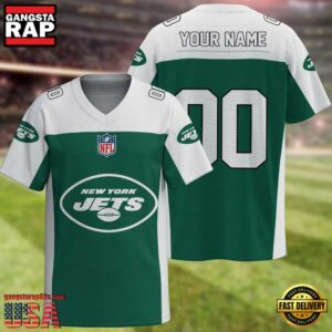 NFL New York Jets New Logo 2025 Custom Football Jersey