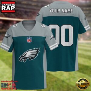 NFL Philadelphia Eagles New Logo 2025 Custom Football Jersey