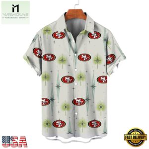 NFL San Francisco 49ers Football Team Logo Funny Aloha Hawaiian Shirt