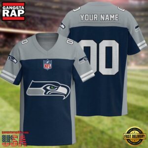 NFL Seattle Seahawks New Logo 2025 Custom Football Jersey
