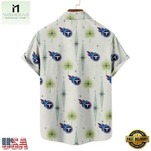 NFL Tennessee Titans Football Team Logo Funny Aloha Hawaiian Shirt