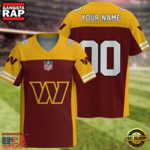 NFL Washington Commanders New Logo 2025 Custom Football Jersey