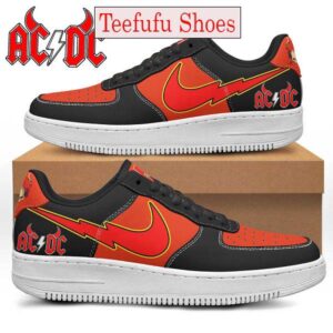 ACDC Hell Bell Rock Fan Air Force 1 Shoes Sneaker