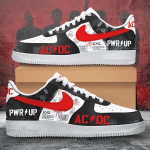 ACDC Pwr Up Tour 2025 Air Force 1 Shoes Sneaker
