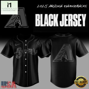 Arizona Diamondbacks MLB Back In Black Baseball Jersey For Fans