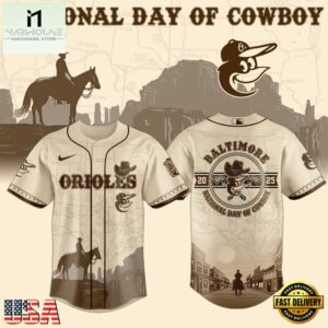 Baltimore Orioles MLB x National Day Of Cowboy Baseball Jersey For Fans