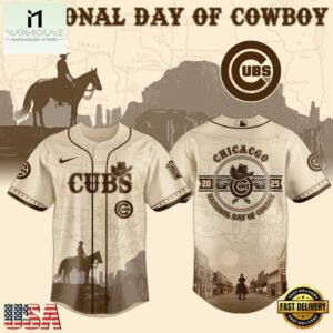 Chicago Cubs MLB x National Day Of Cowboy Baseball Jersey For Fans