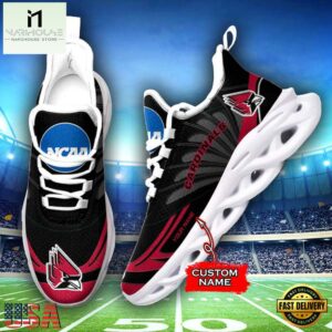 Custom Name Ball State Cardinals Team Sport Max Soul Shoes For Fans