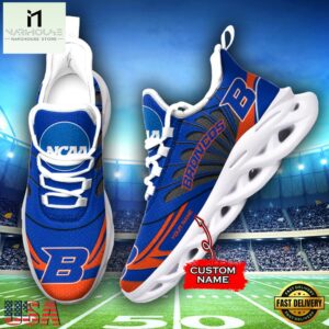 Custom Name Boise State Broncos Team Sport Max Soul Shoes For Fans