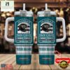 Custom Name Jacksonville Jaguars NFL Fan Cave Stainless Steel Tumbler 40Oz With Handle