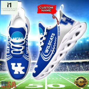 Custom Name Kentucky Wildcats NCAA Sport Team Max Soul Shoes