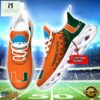 Custom Name Miami Hurricanes NCAA Sport Team Max Soul Shoes