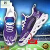 Custom Name Northwestern Wildcats Team Sport Max Soul Shoes For Fans