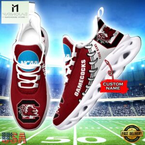 Custom Name South Carolina Gamecocks Sport Team Max Soul Shoes