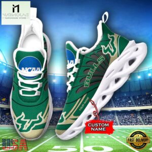 Custom Name South Florida Bulls Team Sport Max Soul Shoes For Fans