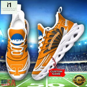 Custom Name Tennessee Volunteers Team Sport Max Soul Shoes For Fans