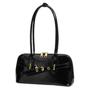 Alternative view of Portable Women's Underarm Bag Simple Shoulder Bag PU Leather Armpit Purse Handbag for Daily Use and Special Occasion