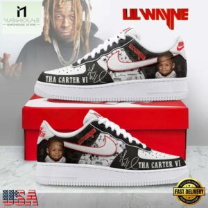 Lil Wayne Tha Carter VI Signature Air Force 1 Shoes Sneaker