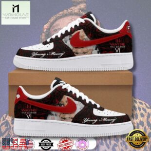 Lil Wayne Tha Carter VI Young Money New Air Force 1 Sneakers Shoes