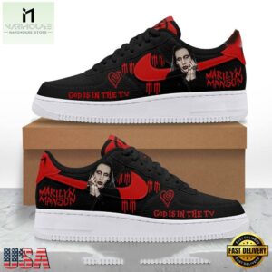 Marilyn Manson God in the TV Special Air Force 1 Sneaker Shoes