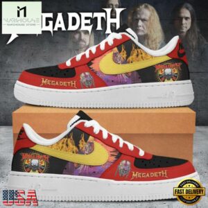 Megadeth Band Air Force 1 Sneaker Shoes