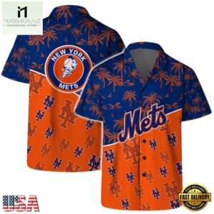 New York Mets Beach Party Summer Hawaiian Shirt