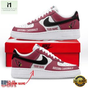 NFL Arizona Cardinals Limited Edition Personalized Air Force 1 Shoes Sneaker