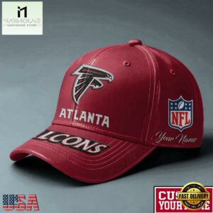 NFL Atlanta Falcons Football Team Personalized All Over Print Cap