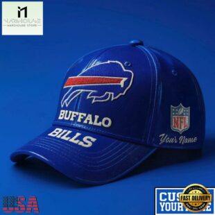 NFL Buffalo Bills Football Team Personalized All Over Print Cap